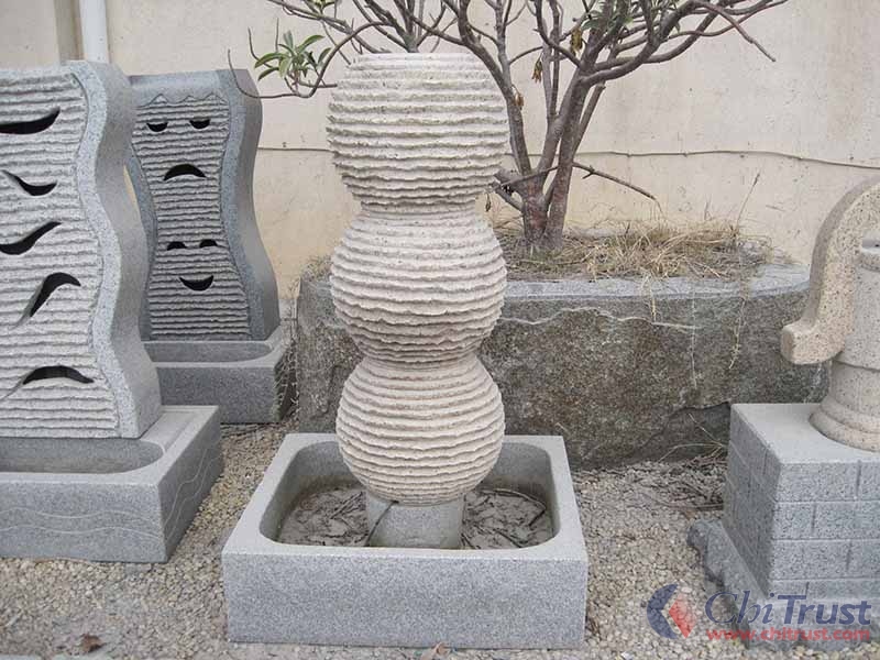 Japanese style granite Stone Lantern 15